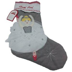 Pottery Barn Kids Buni Susi Dancing Ballerina Christmas Holiday Stocking Xmas
